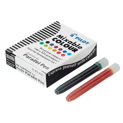 Αμπούλες μελάνης για pilot parallel pen mixable 12 χρώματα - Pilot