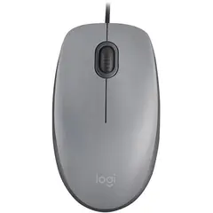 Logitech m110 optical mouse gray wired - Logitech