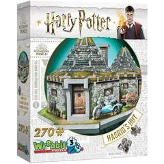 παζλ 3d wrebbit3d - hagrid’s hut - (harry potter) 270 κομμάτια - Wrebbit3d