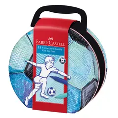 Μαρκαδόροι faber castell connector football 33 τεμάχια - Faber castell