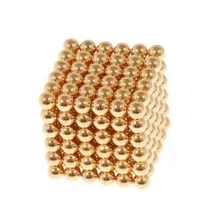 Κύβος magbol με μαγνήτες χρυσό - Ts collection