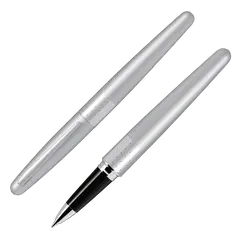στυλό pilot mr gel 0.7 μεταλλικό ασημί με κουτί δώρου - Pilot