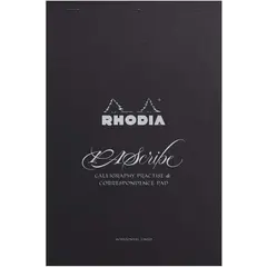 Μπλόκ rhodia calligraphie pascribe black a4 - Rhodia