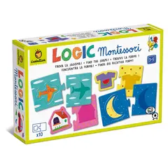 Επιτραπέζιο παιχνίδι ludaticca logic montessori find the shape 3+ - Ludaticca