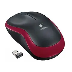 Mouse logitech wireless m185 red - Logitech