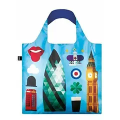 Shopping bag loqi & πορτοφολάκι london - Loqi
