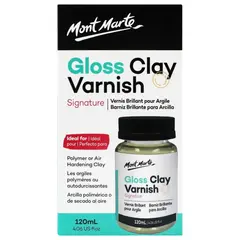 Βερνίκι πηλού mont marte gloss clay varnish γυαλιστερό 120ml - Mont marte