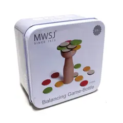 Ξύλινο παιχνίδι balancing game bottle - Iwood