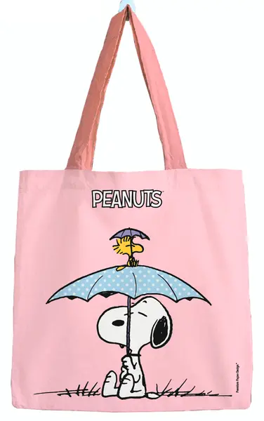 τσάντα βαμβακερή premium paper snoopy peanuts - Premium paper