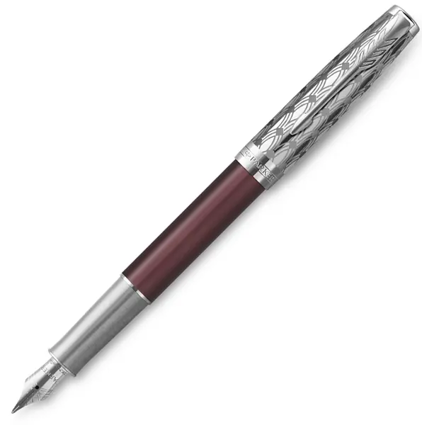 πένα parker sonnet premium metal red ct fpen 18k - Parker