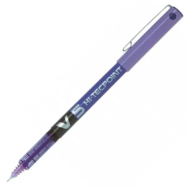 στυλό pilot hi-techpoint v5 0.5mm μωβ - Pilot