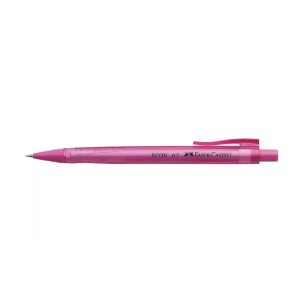 Μηχανικό μολύβι faber castell 0.7mm econ pink - Faber castell