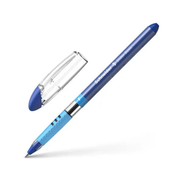 στυλό schneider slider basic f μπλε - Schneider