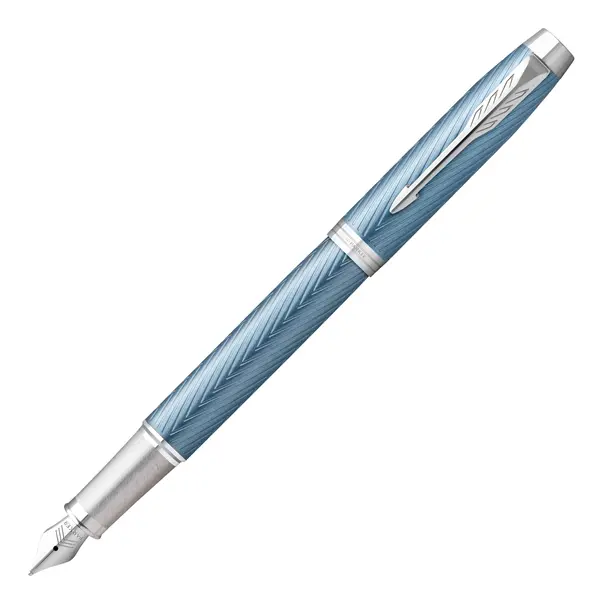 πένα parker i.m. premium blue grey ct fpen - Parker