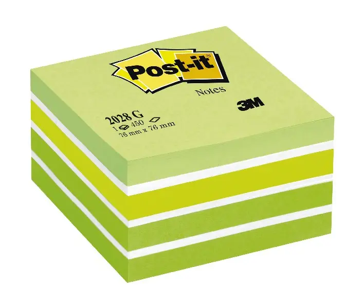 Κύβος post-it 3m 76x76mm pastel green - 3m